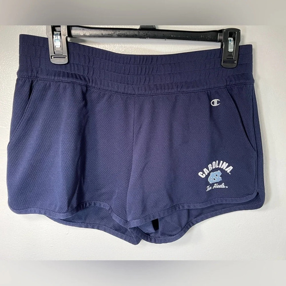 Champion, L, Carolina Tar Heels,Unisex elastic waist pocketed running shorts - Picture 1 of 6